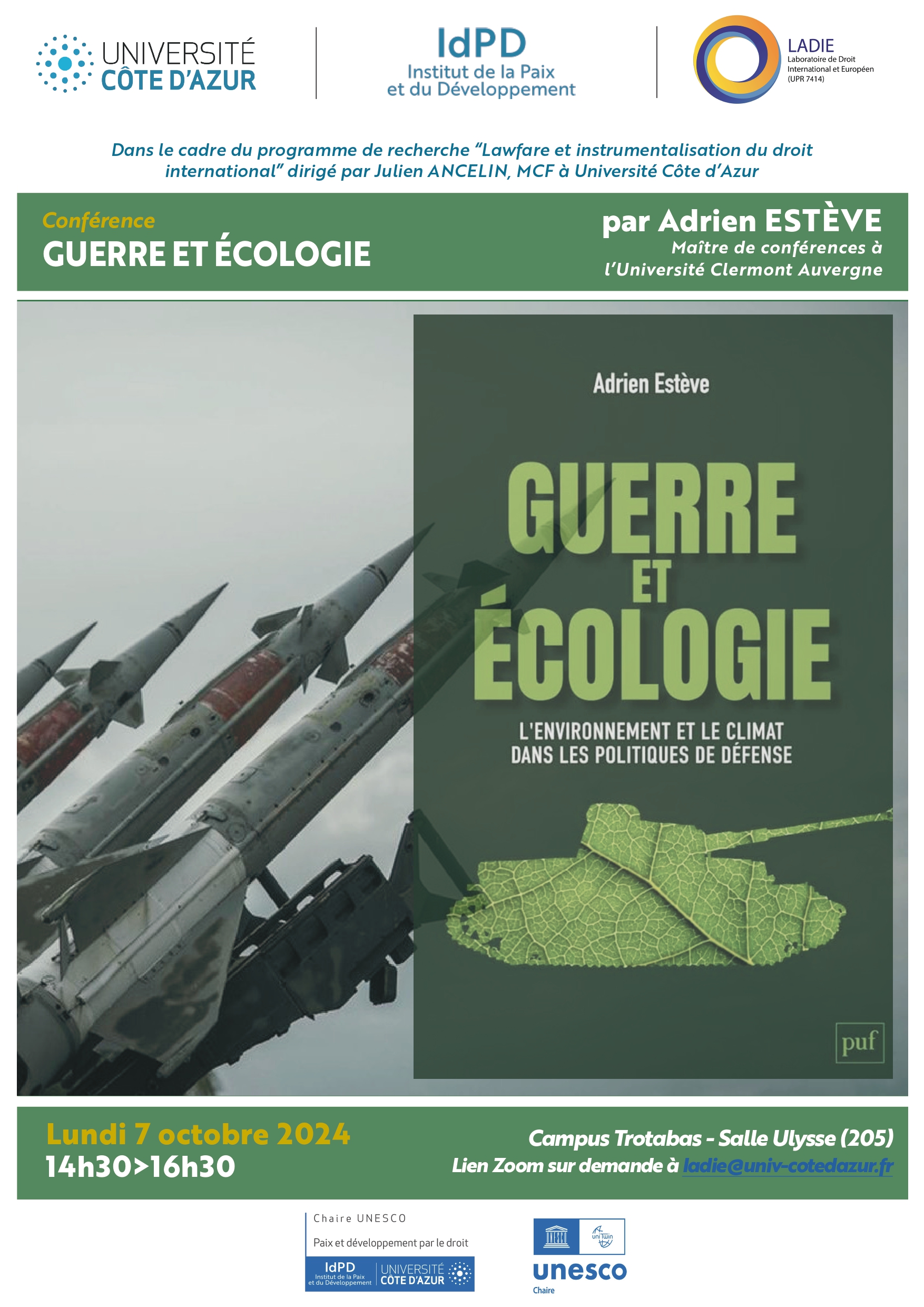 Conf Guerre et écologie